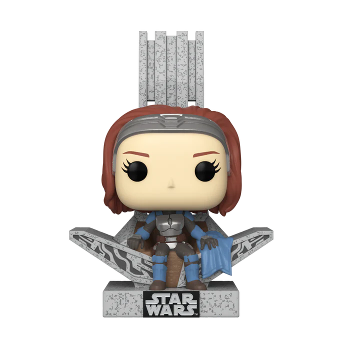 POP! Star Wars: The Mandalorian #669 Bo-Katan Kryze On The Throne Deluxe Vinyl Figure