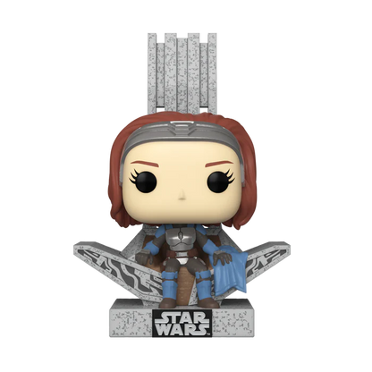 POP! Star Wars: The Mandalorian #669 Bo-Katan Kryze On The Throne Deluxe Vinyl Figure