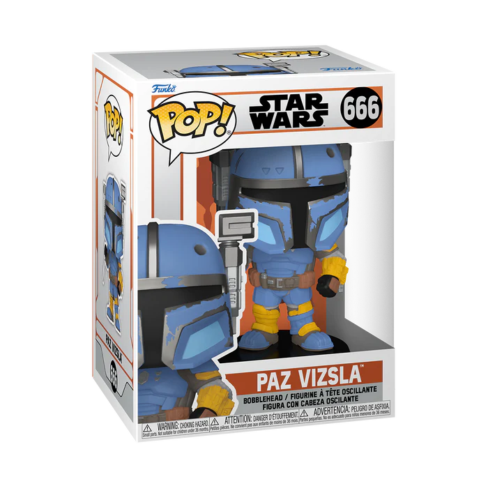 POP! Star Wars: The Mandalorian #666 Paz Vizsla Vinyl Figure