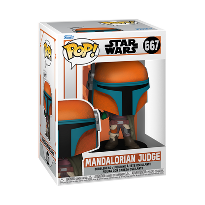 POP! Star Wars: The Mandalorian #667 Mandalorian Judge Vinyl Figure