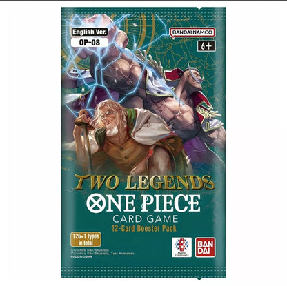 One Piece Booster Pack Two Legends (Op-08) Trading Cards