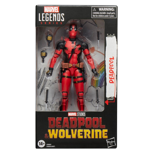 MARVEL LEGENDS 6IN DEADPOOL & WOLVERINE DEADPOOL AF