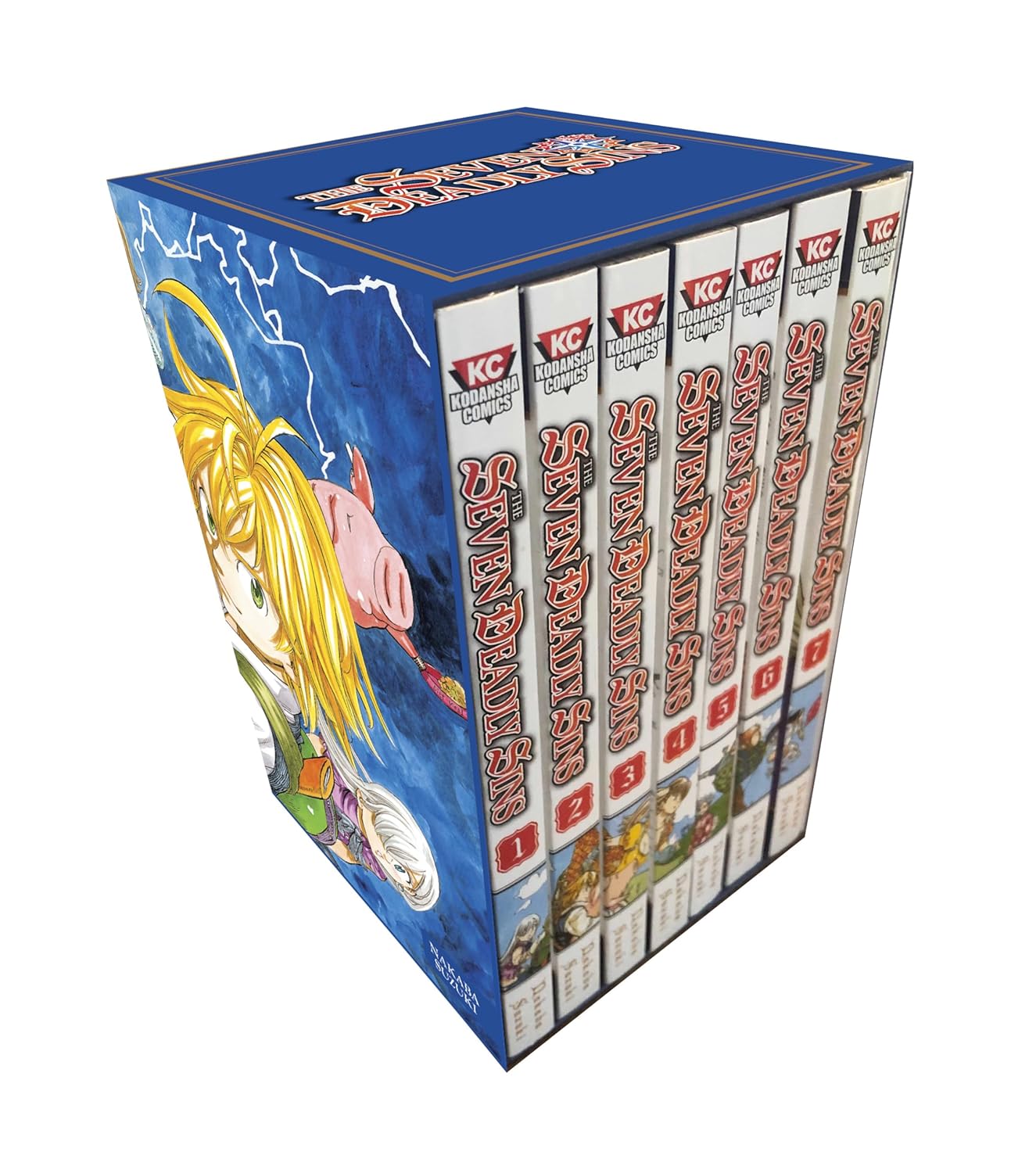 Seven Deadly Sins (Paperback) Manga Box Set - Vol. 01