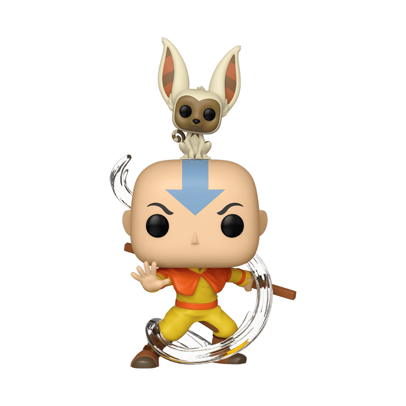 POP! Animation: Avatar - The Last Airbender 534 Aang With Momo Vinyl Figure