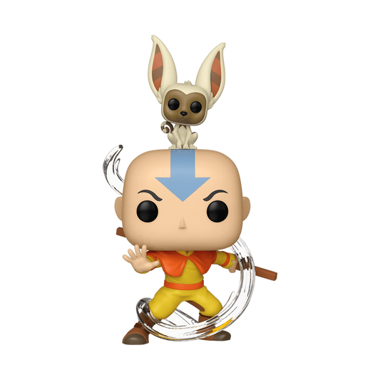 POP! Animation: Avatar - The Last Airbender 534 Aang With Momo Vinyl Figure