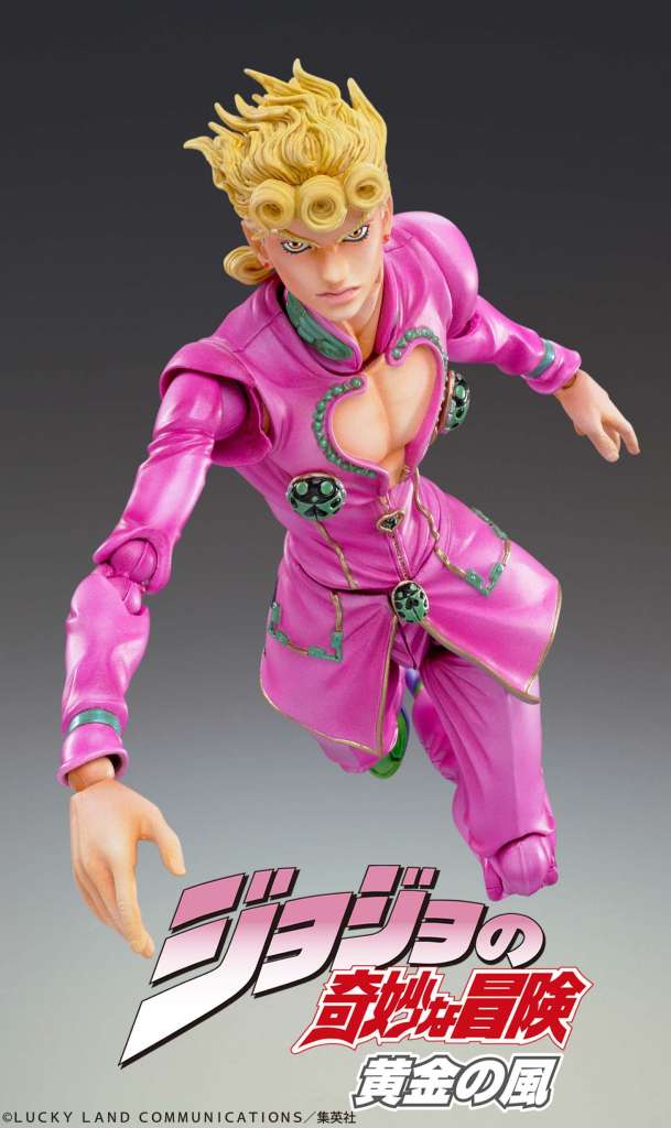 JoJo's Bizarre Adventure: Part 05 - Golden Wind - Giorno Giovanna - 6IN Chozokado Action Figure