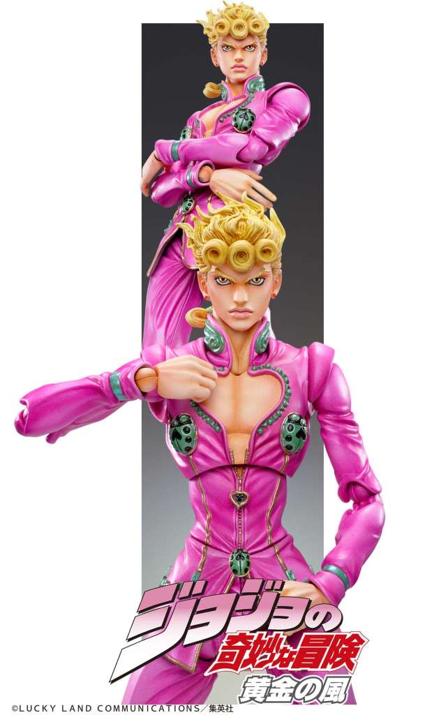 JoJo's Bizarre Adventure: Part 05 - Golden Wind - Giorno Giovanna - 6IN Chozokado Action Figure