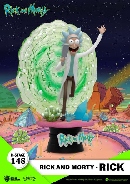 D-Stage - (#148) - Rick & Morty - Rick - 5IN Figure