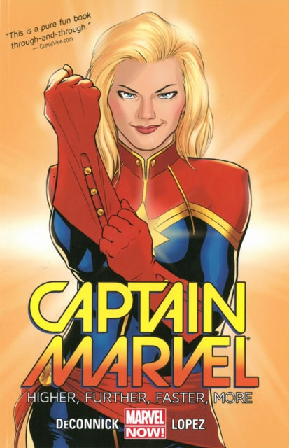 Captain Marvel (Trade Paperback) Vol. 01 Higher, Further, Faster, More