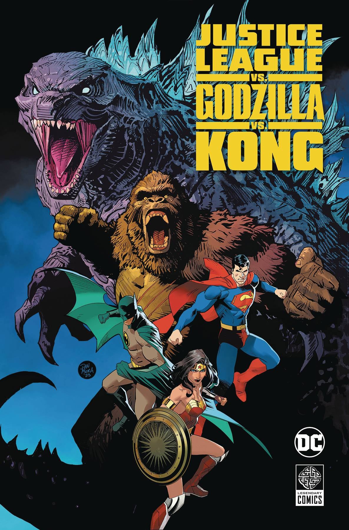 Justice League Vs. Godzilla Vs. Kong (Hardcover)