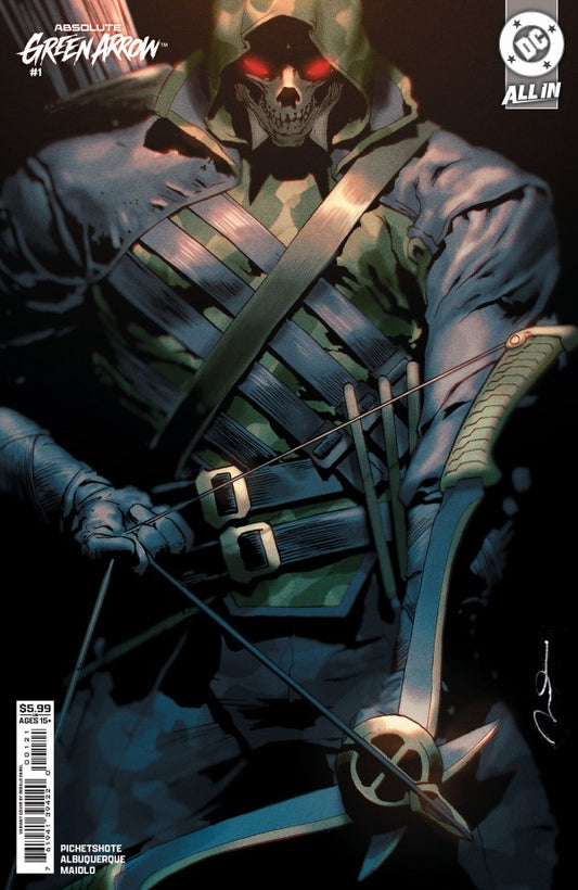 Absolute Green Arrow #1 Cover B Gerald Parel Variant
