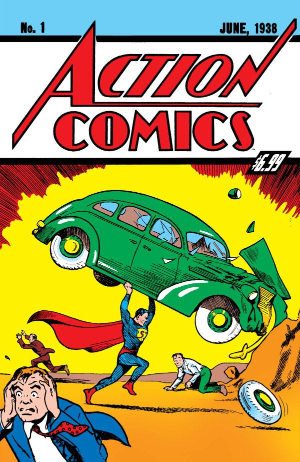 The debut of the world's most recognizable superhero! Learn the original origin of the Man of Steel in his very first appearance! This issue also features the first appearance of Superman's Lois Lane and the superhero magician Zatara!