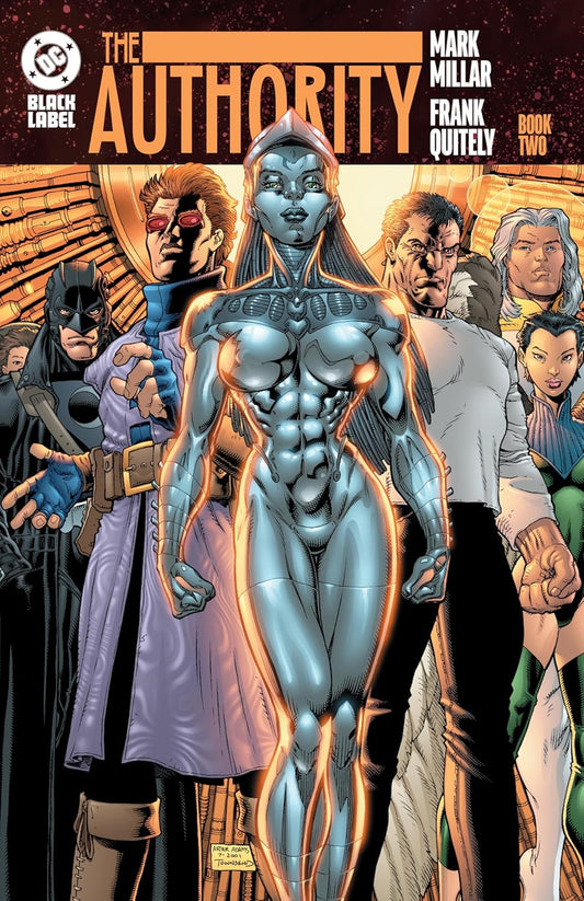 Comic book cover of 'The Authority' with characters and title text.