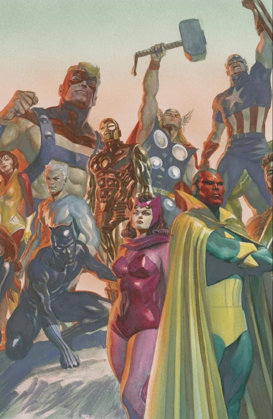 Avengers: Armageddon #1 Alex Ross Marvel Dimensions Virgin Variant