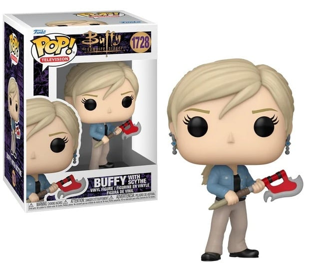 Funko Pop! vinyl figure of Buffy with packaging on a white background