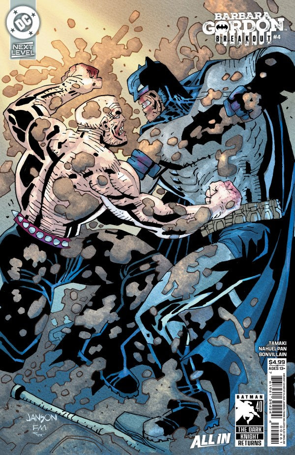 Barbara Gordon: Breakout #4 Cover F Klaus Janson Dark Knight Returns 40th Anniversary Variant