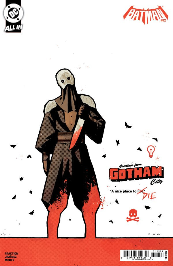 Batman #12 Cover F 1:25 David Aja Variant