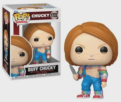 Funko Pop! Chucky figure with packaging on a white background