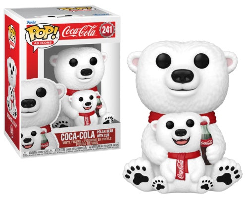 COCA-COLA - POP & Buddy #241 - Coca-Cola Polar Bear with Cub