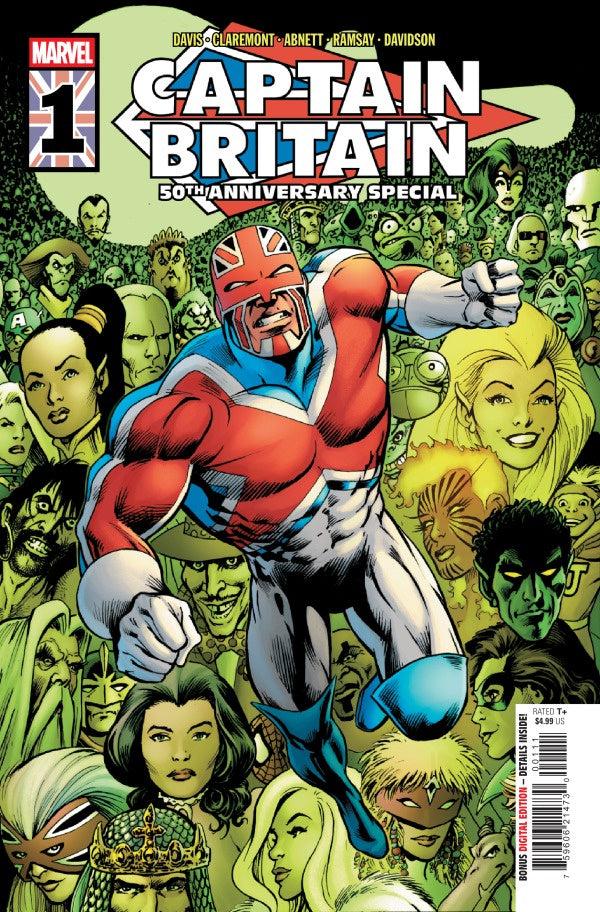 Captain Britain 50th Anniversary Special #1