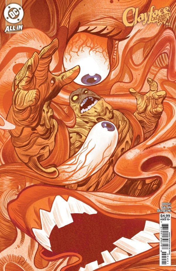 Clayface: Celebrity Dirt #4 Cover B Mike Del Mundo Variant