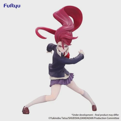 Produced by FuRyu, this figurine, measuring approximately 19 cm, depicts Aira as she wields the supernatural powers associated with Acrobatic Silky. Her long hair, swept back in motion, her determined expression and her dynamic posture lend the composition a strong sense of speed and agility.