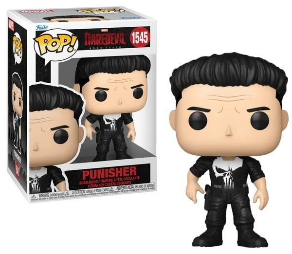 Funko Pop! Punisher figure with packaging on a white background