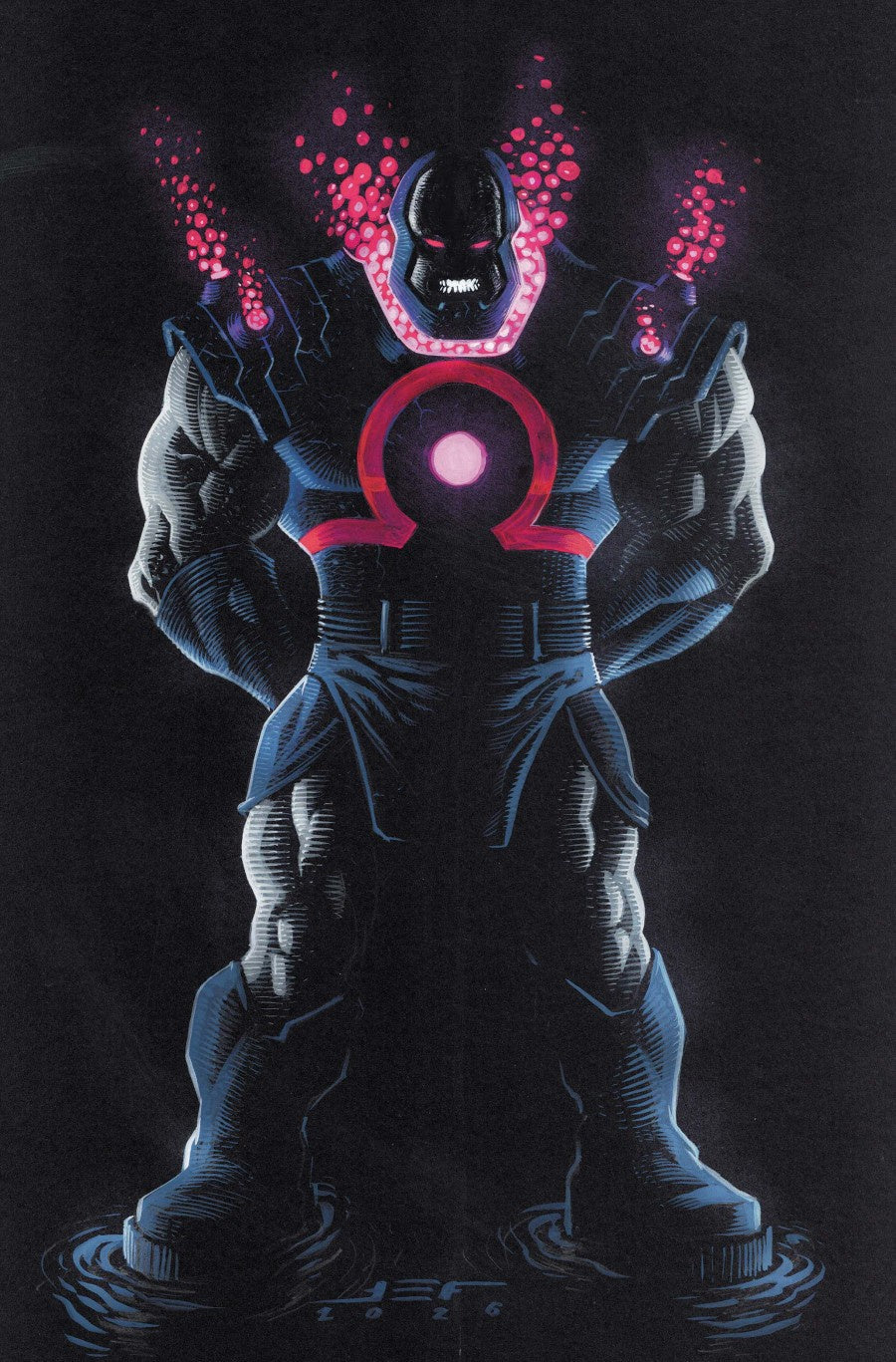 DC All In Saga: Darkseid vs. the World #1 Cover E Juan Ferreyra Foil Virgin Variant