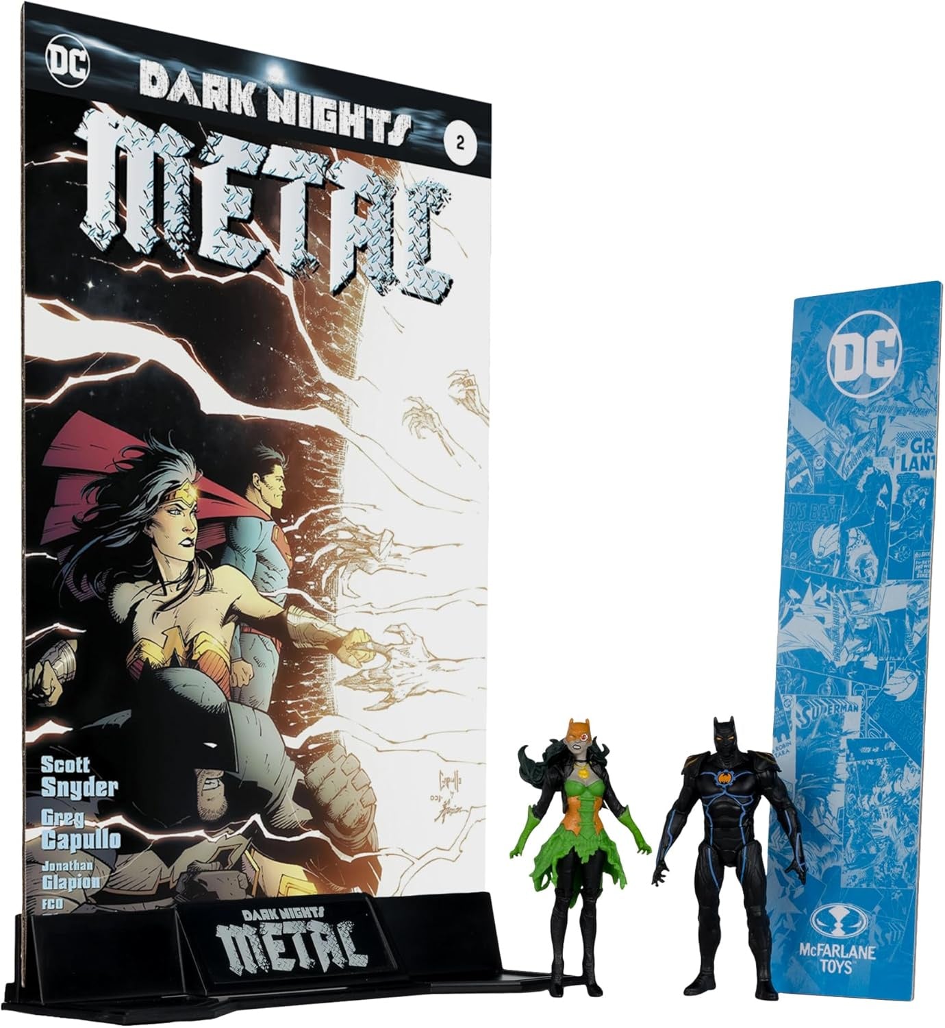 DC Direct Page Punchers 2pk Batman of Earth -44 & Batman of Earth -11 3in Figures with Comic