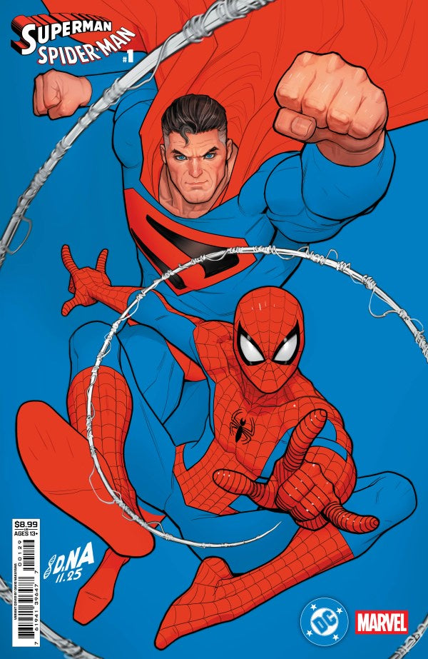 DC / Marvel: Superman / Spider-Man #1 Cover Q David Nakayama Variant