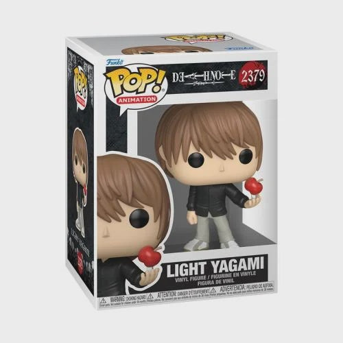 Funko Pop! Animation vinyl figure of Light Yagami from Demon Slayer, number 2379, shown in its original retail box against a light gray background.