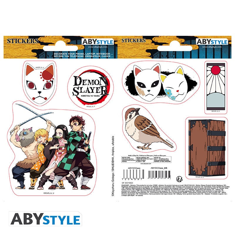 DEMON SLAYER Mini Stickers Slayers (16 x11cm)