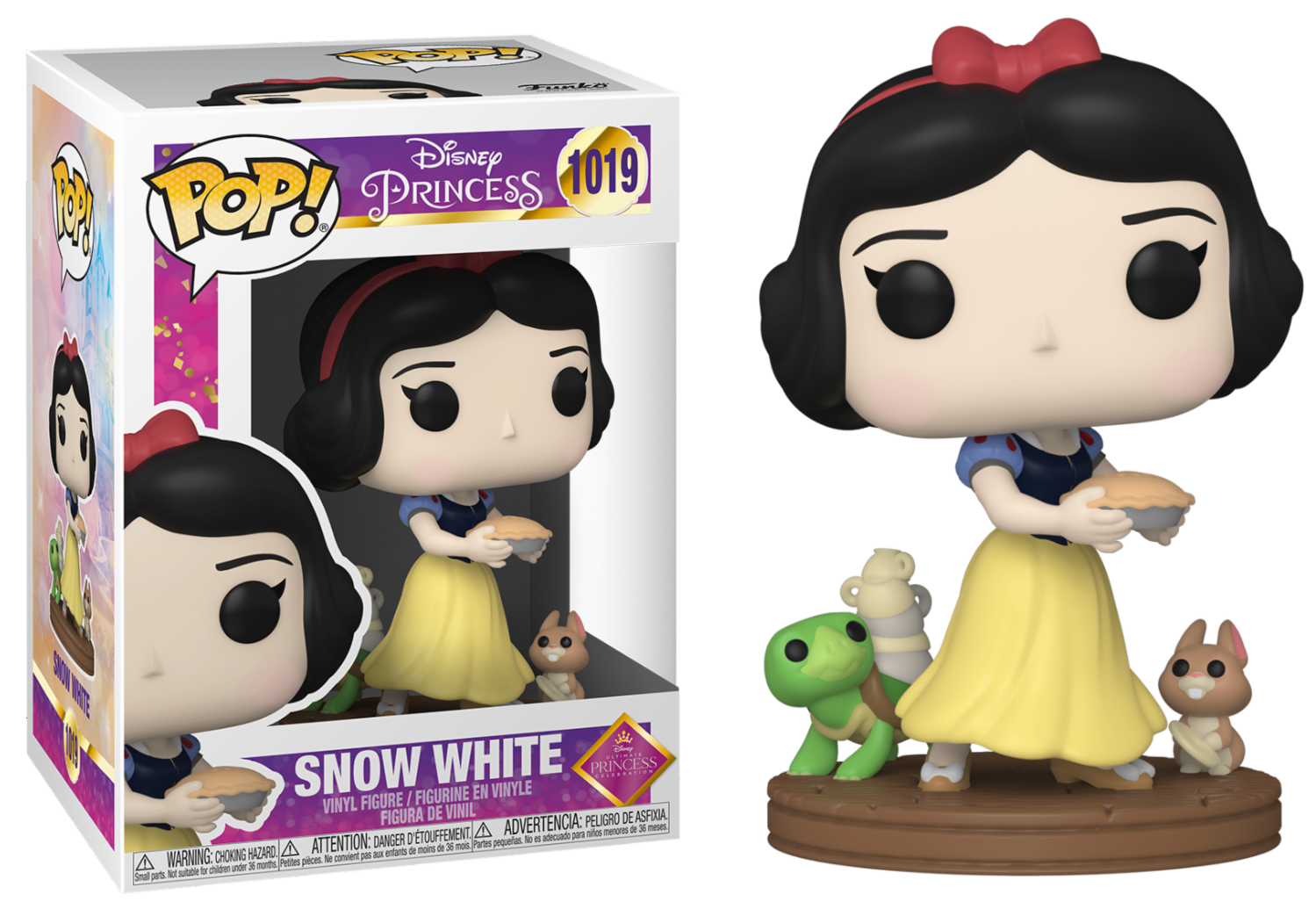 Funko Pop! Snow White figure with packaging on a white background