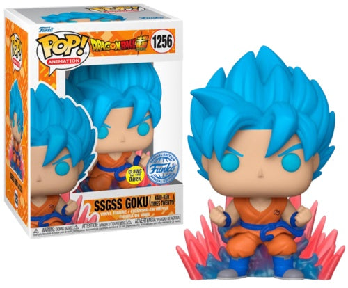 DRAGON BALL SUPER - POP Animation #1256 - SSGS Goku (Kaio-ken X20)