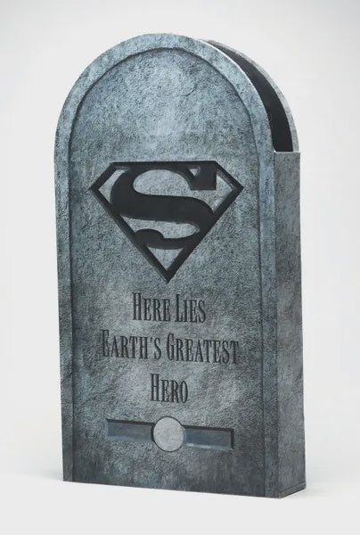 Absolute Death of Superman HC Butch Guice Tombstone DM Edition