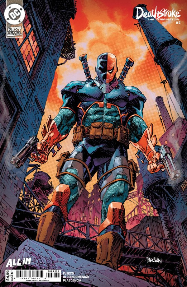 Deathstroke: The Terminator #2 Cover B Dan Panosian Variant