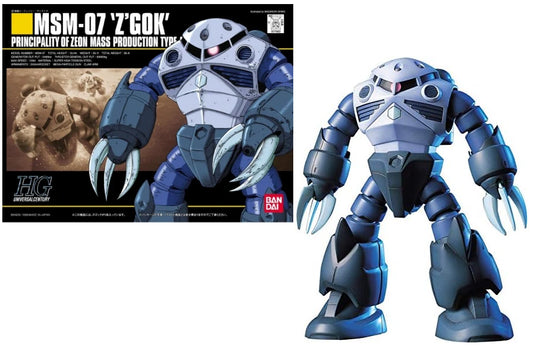 GUNDAM - HGUC 1/144 MSM-07 Z'Gok Zeon Mass Production - Model Kit