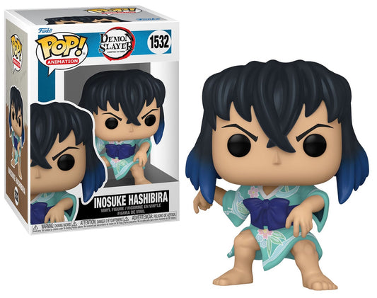 POP! Animation: Demon Slayer: Kimetsu No Yaiba #1532 Inosuke Hashibira Vinyl Figure