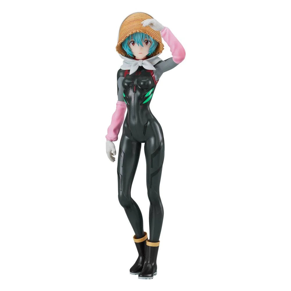 Evangelion - Rei Ayanami [tentative name]: (Farming Ver). - Pop Up Parade Figure