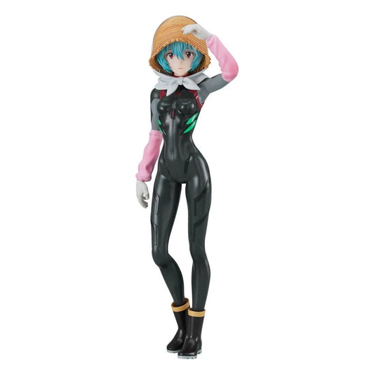 Evangelion - Rei Ayanami [tentative name]: (Farming Ver). - Pop Up Parade Figure