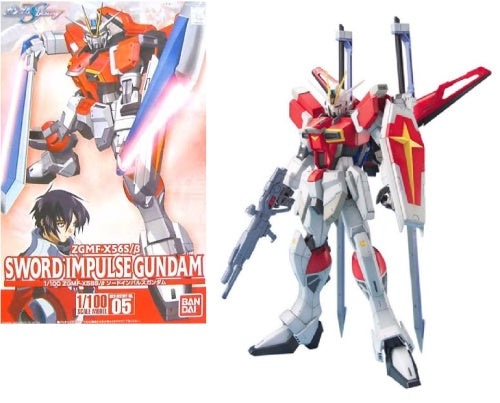 GUNDAM - 1/100 Sword Impulse Gundam - Model Kit