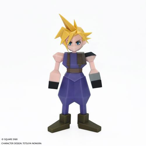 Straight from the Square Enix archives, this Cloud Strife figurine celebrates the visual legacy of the original Final Fantasy VII. With its faceted design and distinctive geometric shapes, it looks as though it’s stepped straight out of your old CRT screen.