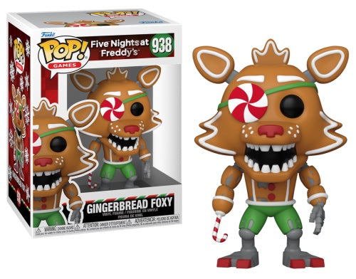 FIVE NIGHTS AT FREDDY'S POP Games N° 938 Gingerbread Foxy