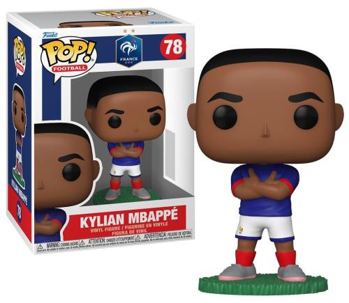 Funko Pop! vinyl figure of a soccer player with packaging