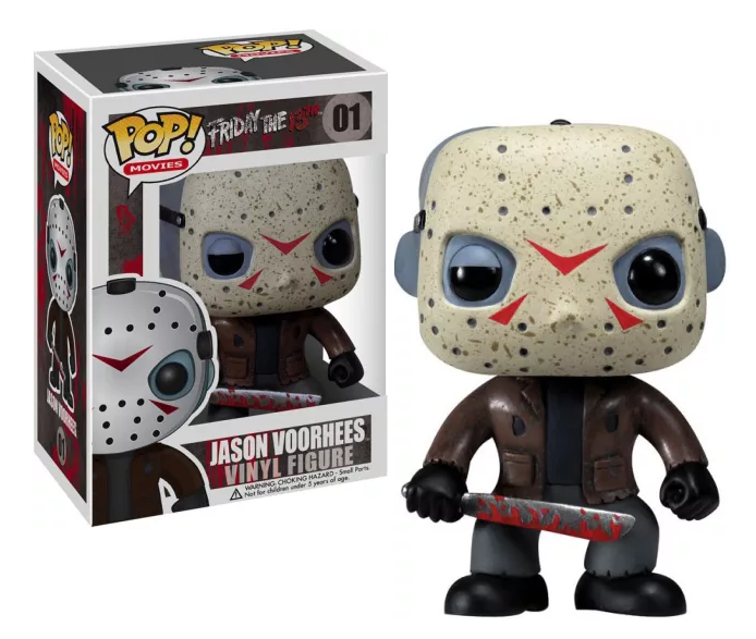 Funko Pop! Jason Voorhees vinyl figure with packaging on a white background