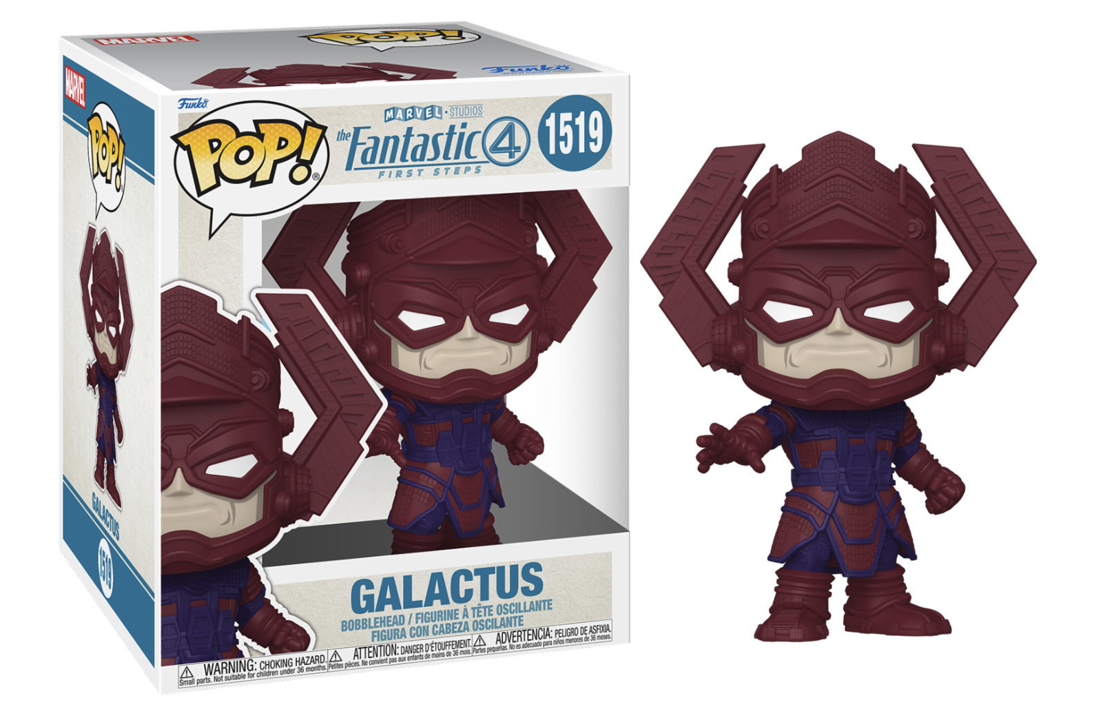 Funko Pop! vinyl figure of Galactus from Fantastic Four with packaging