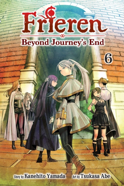 Book cover of 'Frieren: Beyond Journey's End' with characters in a fantasy setting