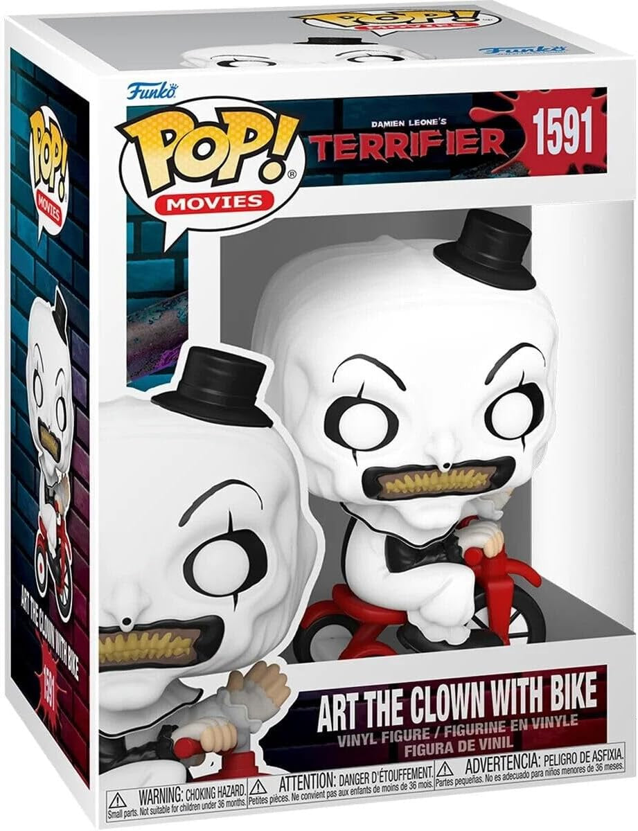 TERRIFIER - POP Movies #1591 - Art the Clown with Bike