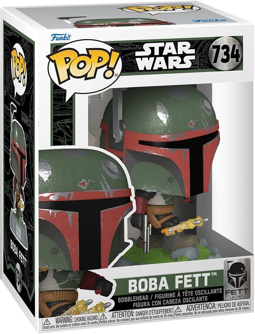 STAR WARS FETT LEGACY - POP Star Wars #734 - Boba Fett with Rockets