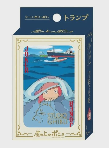 GHIBLI - Ponyo on the Cliff - Playing Cards (54 cards)